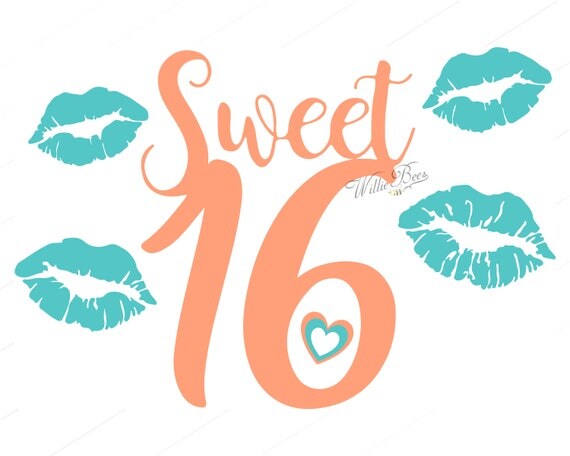 Free Free 193 Happy Sweet 16 Birthday Svg SVG PNG EPS DXF File