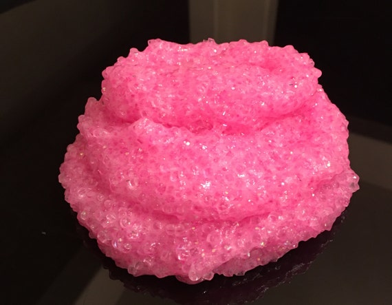 Items Similar To Pink Crunchy Slime (Fishbowl Slime) On Etsy