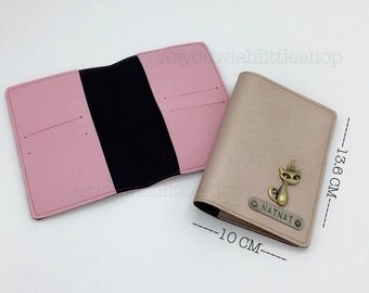 personalized passport cover, customized passport cover, handmade passport cover,passport holder , passport cover