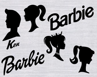 Barbie silhouette | Etsy