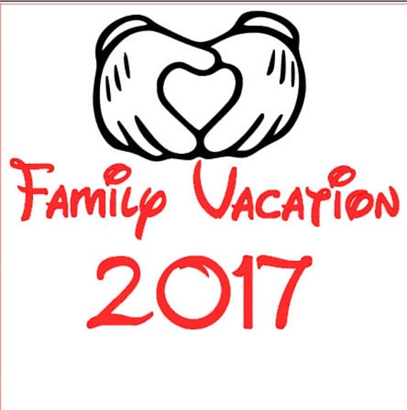 Download 2017 Family Vacation Mickey Custom Disney SVG File for Cricut