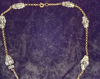 VINTAGE CRYSTAL NECKLACE