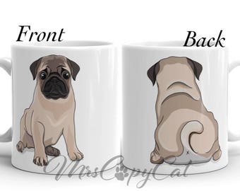 Pug butt | Etsy