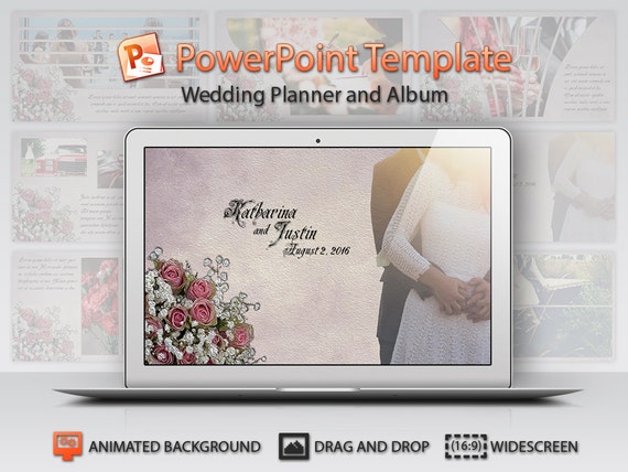 wedding powerpoint template from siedesign on etsy studio wedding powerpoint template from siedesign on etsy studio, Presentation templates