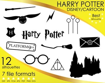 Download Harry potter svg | Etsy