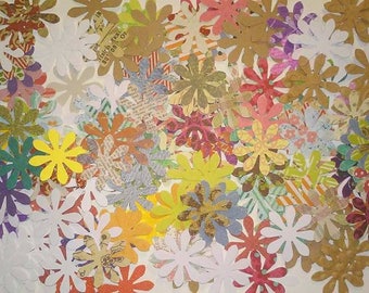 Variety Daisy Flower Embellishments Scrapbook 200+