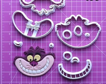 Cheshire Cat Fondant Cutter