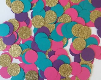 Shimmer and Shine Birthday, Shimmer and Shine Birthday Decorations, Shimmer and Shine Party, Paper Confetti, Table Confetti, Pink Confetti