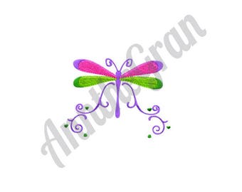 Dragonfly - Machine Embroidery Design