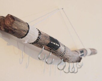 Bohemian Wooden Jewelry Holder, Jewelry Organizer, Necklace Organizer, Wooden Jewelry Tree, Jewelry Stand, Natural Branch Jewelry, Eco Style