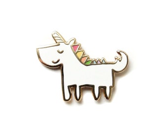 Unicorn, Enamel pin
