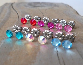 Titanium - Titanium Stud Earrings - Hypoallergenic - Post Earrings - Hypoallergenic Stud Earrings - Stud Earrings - Small Earrings