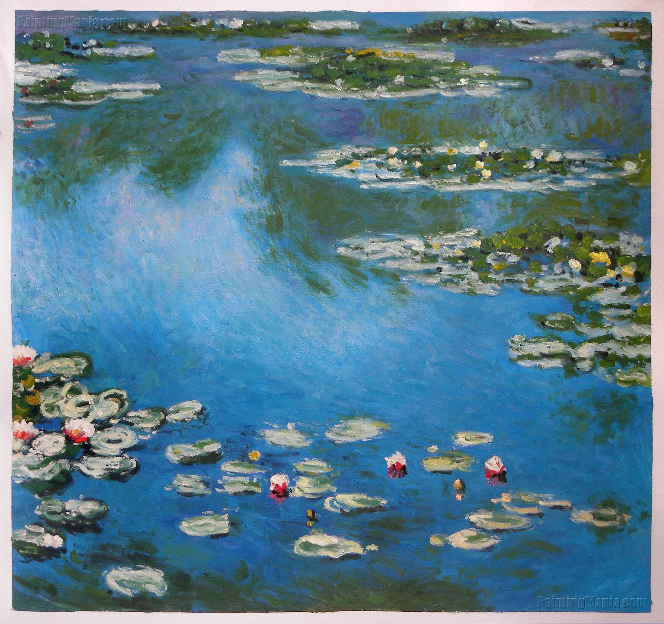 Water Lilies 1906-Claude Monet hand-painted oil paintingwater