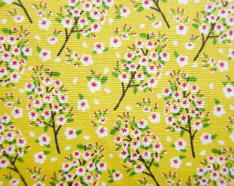 Floral Print Fabric - Cotton Fabric - Tiny Wildflowers - Half Yard