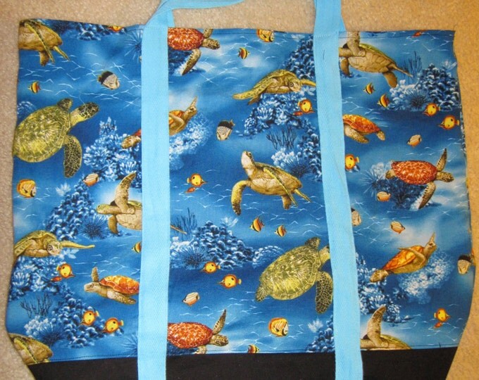Grocery Tote Large: Made to order your choice of fabric and style