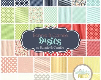 Basics - Layer Cake by Bonnie and Camille for Moda 10 INCH Quilting Fabric