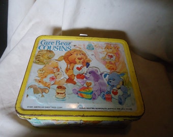 care bear cousins lunch box