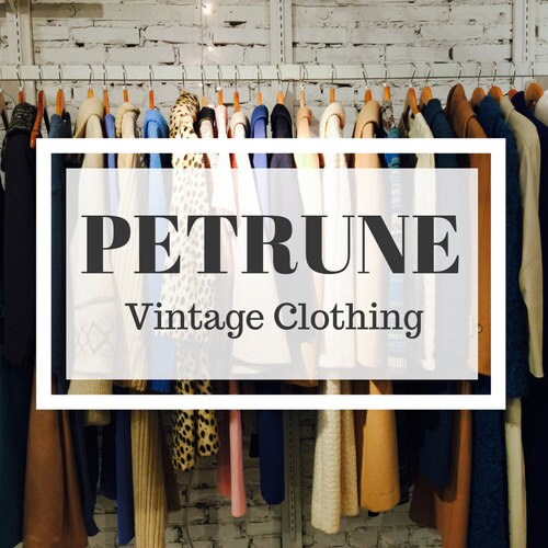 Vintage Clothing and Accessories by Petrune on Etsy