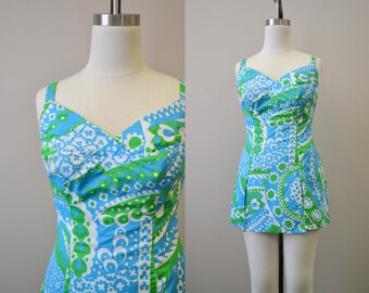 1960s Gabar Romper/Swimsuit