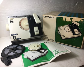 vintage dymo LABEL MAKER