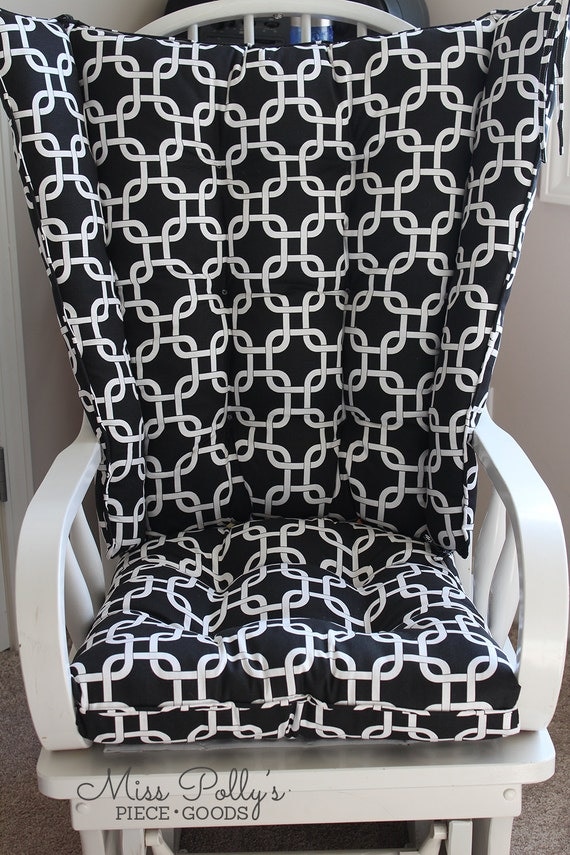 Custom Chair Cushions/ Wingback Glider Cushions/ 4 Post