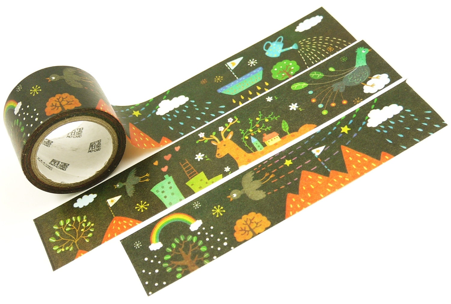 primeval forests Japanese Washi Masking Tape 30mm wide