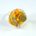 Toast and Honey Ring. Polymer Clay.