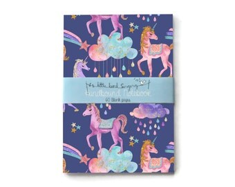 Unicorn Bullet Journal - Traveler - Notebook - Exercise Book - 60 Pages