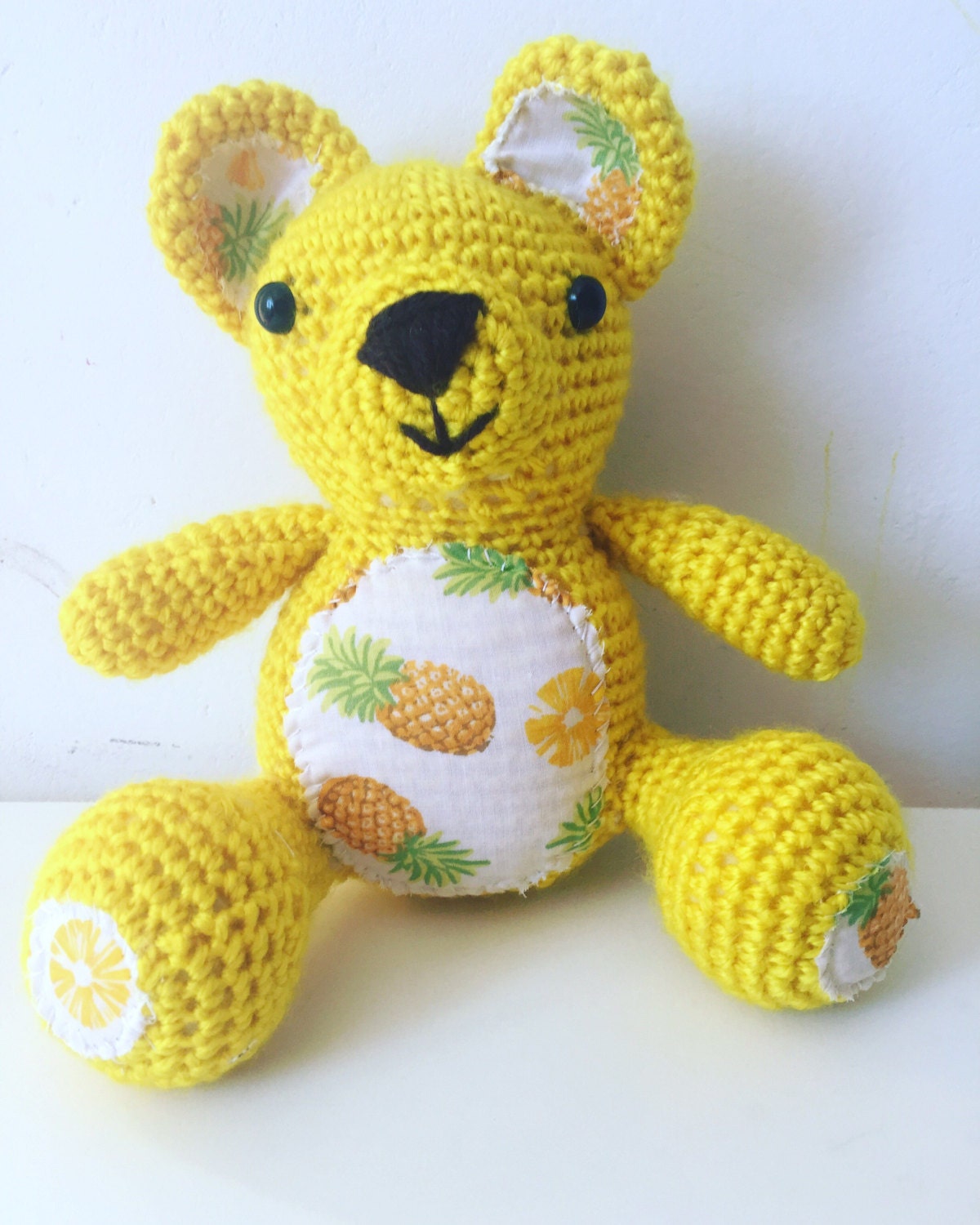 yellow plush bear