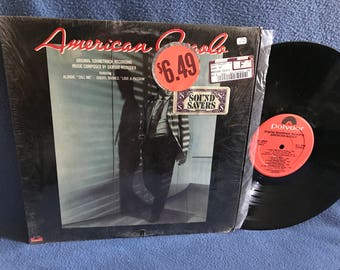 RARE Vintage, "American Gigolo" Original Soundtrack, Vinyl LP, In Shrink, Record Album, Blondie Call Me, Giorgio Moroder, David Duchovny