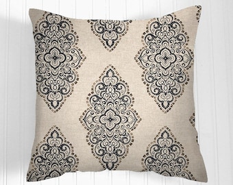 Blue Throw Pillows Navy Blue Pillow Covers Decorative Pillows Dark Blue Chevron Throw Pillow Covers .ALL SIZES. Lumbar Euro Shams Home Decor