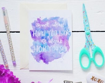 SALE - HALF PRICE - How You See - Postcard