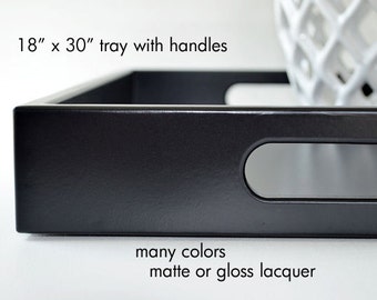 Rectangle Tray With Handles | Medium
