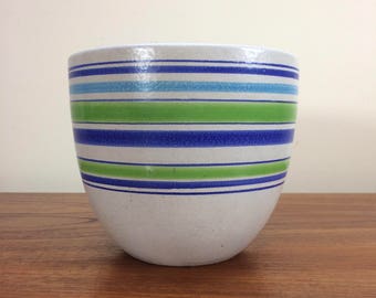 Vintage Bitossi Planter Mid Century Rosenthal Netter Raymor Italian Pottery 1960's