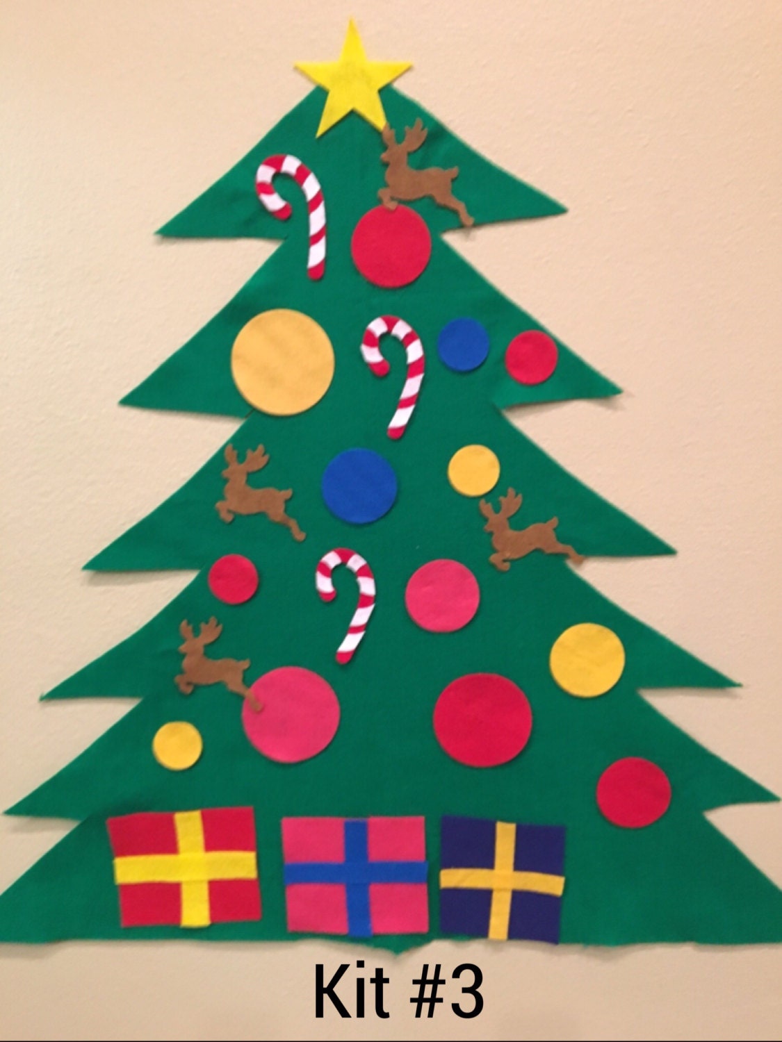 felt christmas tree children s play tree felt christmas tree children s play tree