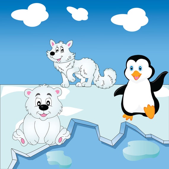 clipart of arctic animals - photo #39