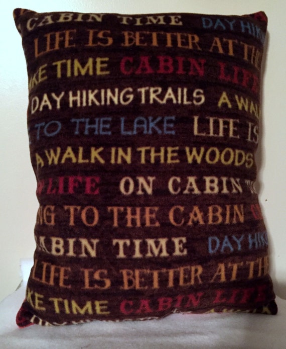 Cabin throw pillow / throw pillows / Christmas gifts