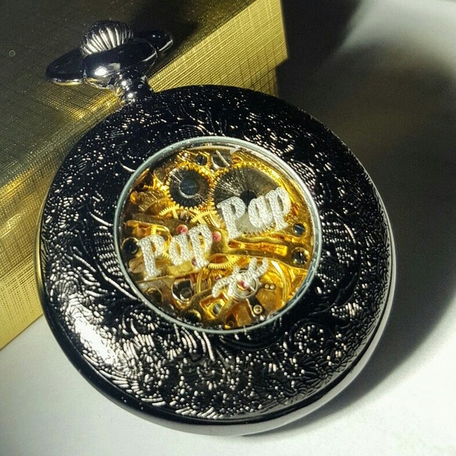 Engraved Pocket Watches & Groomsmen Gifts by PocketwatchPurveyor