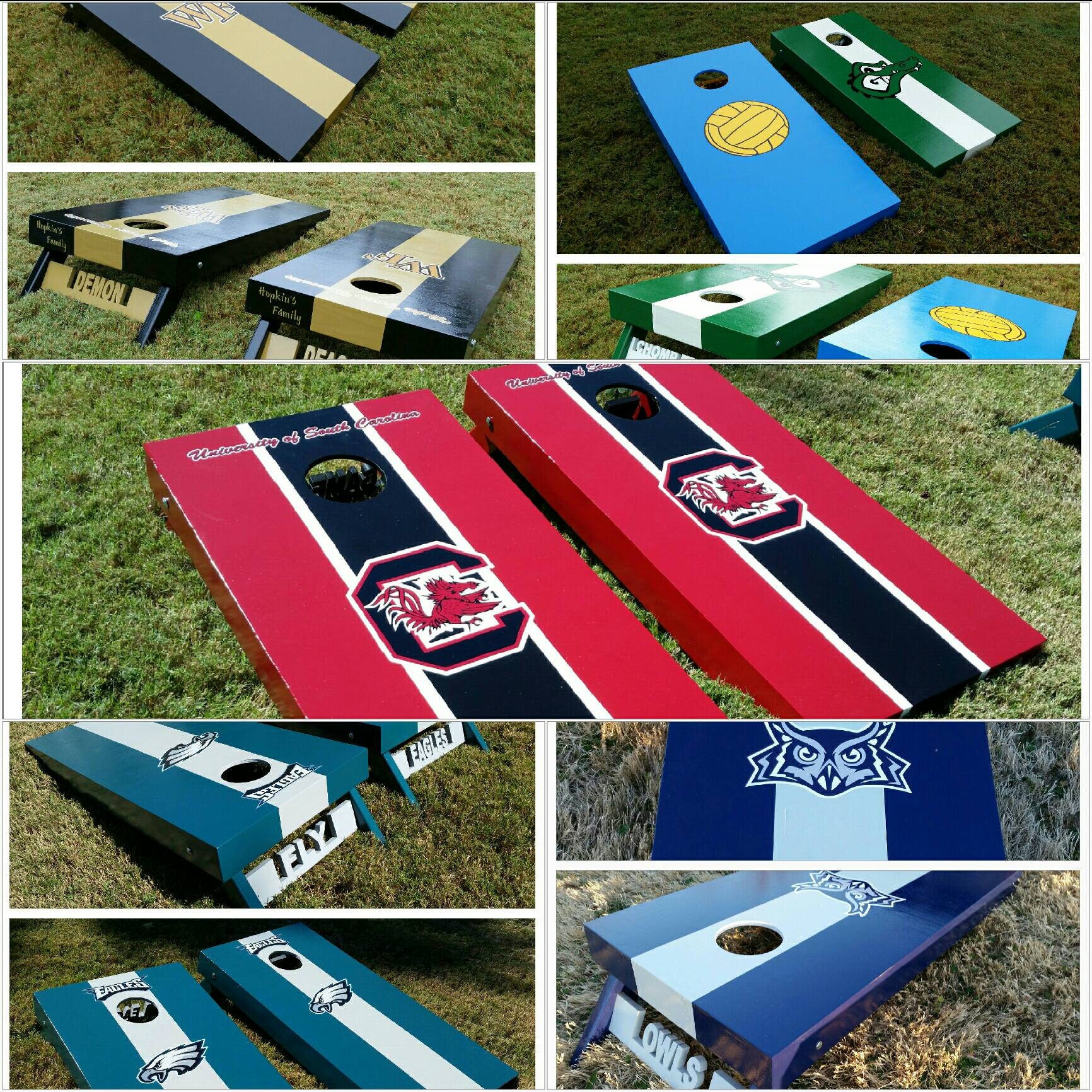 Customizable Corn Hole Sets