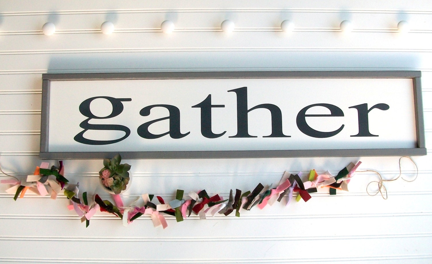 Gather Signs For The Kitchen