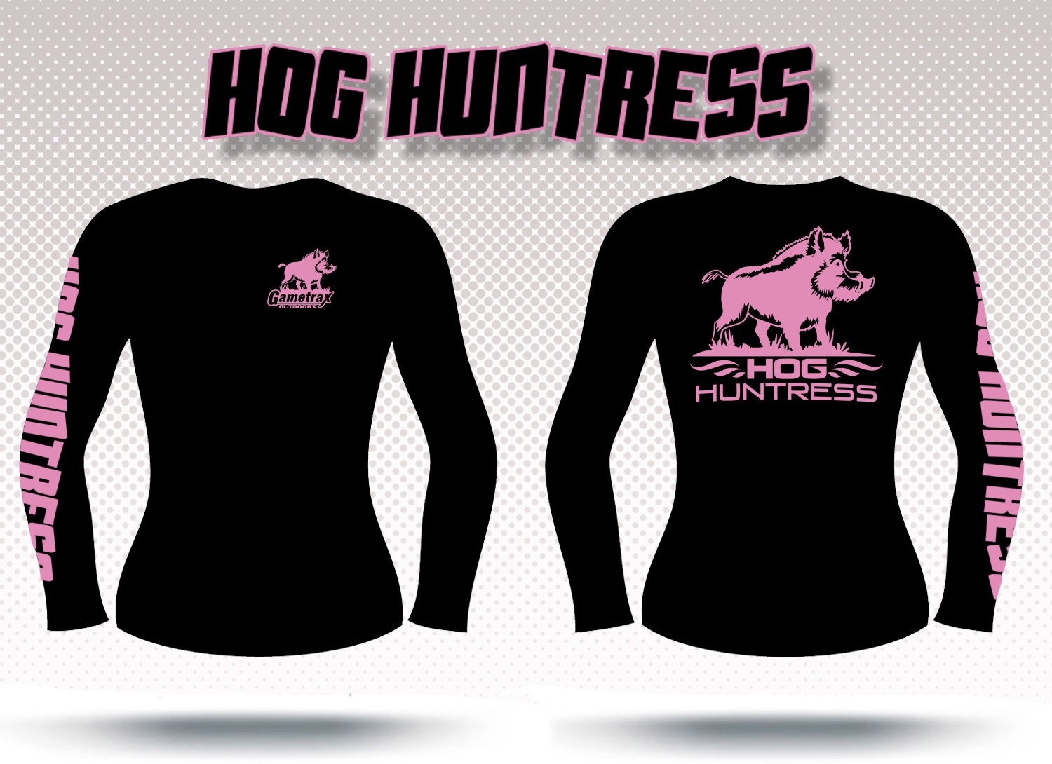 Hog Hunting Etsy