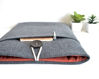 Herringbone Kindle Case, Kindle Cover, Kindle Paperwhite Case, Kindle Voyage Case, Amazon Fire Case, Fire 7" Sleeve, Fire HD 8 Sleeve