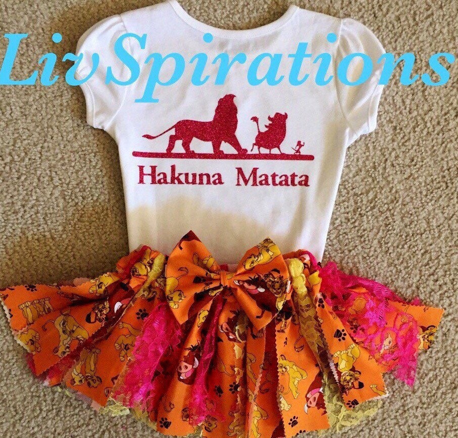 Hakuna Matata-Lion King-Simba-Nala-Lion King Birthday