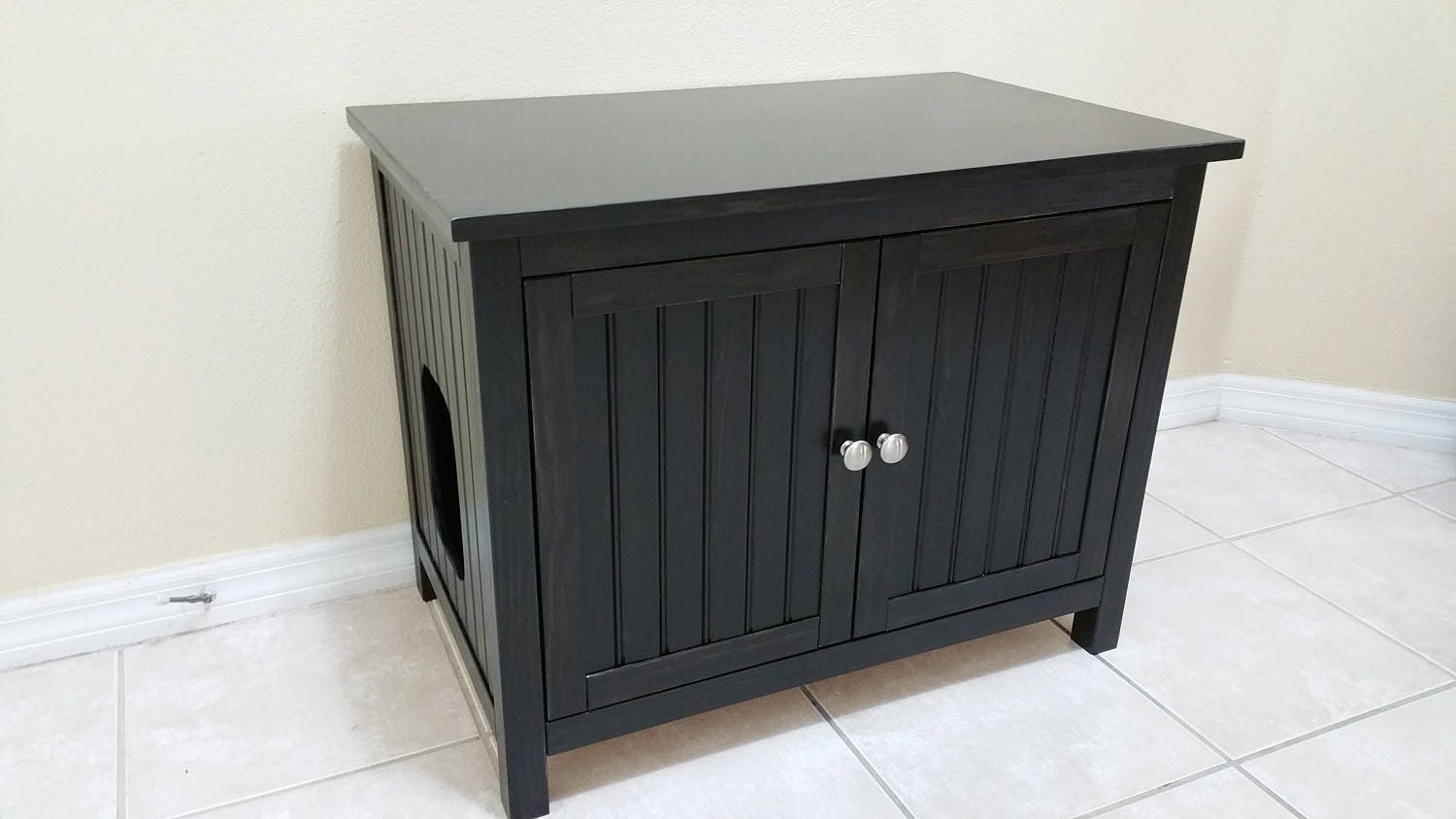 Odor Free Custom HandMade in USA Cat Litter Box