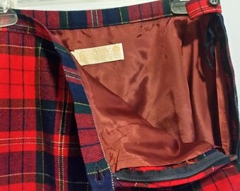 Vintage Pendleton Wool Skirt
