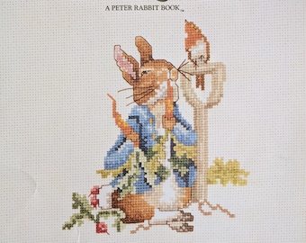 Beatrix Potter ~ The Tale of Peter Rabbit ~ Counted Cross Stitch Pattern Book ~ Green Apple BK.549