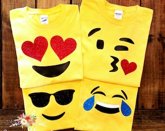 Emoji shirt - multiple emoji options!