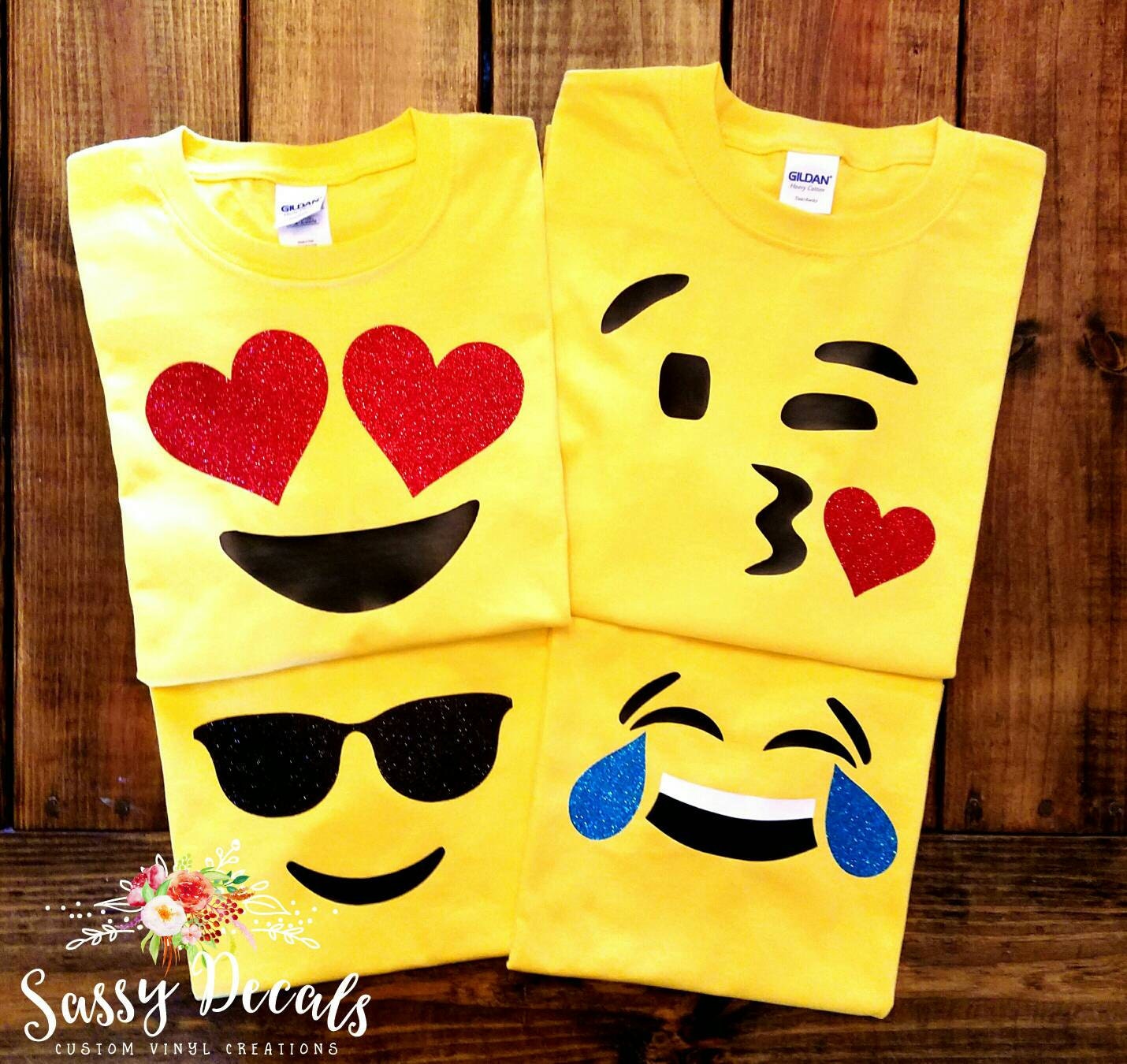 Download Emoji shirt multiple emoji options