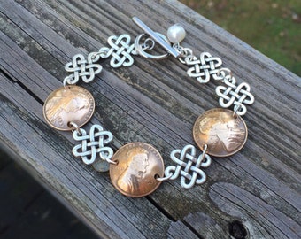 80th Birthday 1937 Penny Bracelet