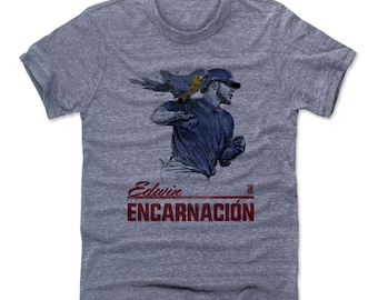 Edwin Encarnación Parrot B Cleveland Officially Licensed MLBPA T-Shirt Unisex S-2XL